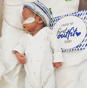 Premature Baby Premmie NICU Milestone Cards Gift