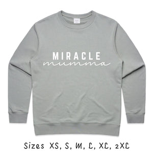 Miracle Mumma Ladies Crew Jumper