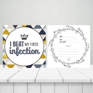 Premature Baby Micro-Prem Micropremmie NICU Milestone Cards
