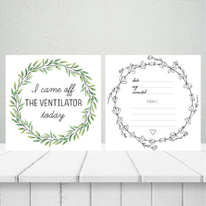 Premature Baby Micro-Prem Micropremmie NICU Milestone Cards