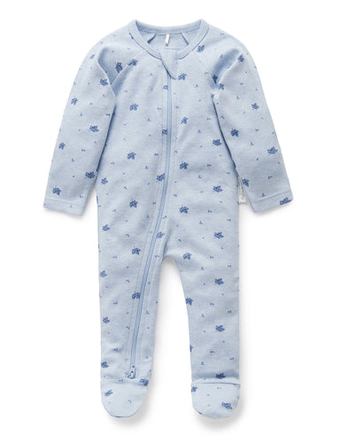 Pure Baby Zip Growsuit Premature Baby