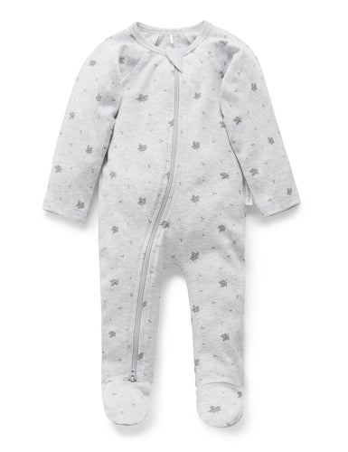 Pure Baby Zip Growsuit Premature Baby