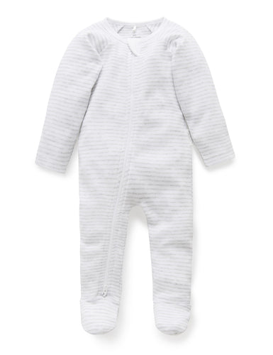 Pure Baby Zip Growsuit Premature Baby