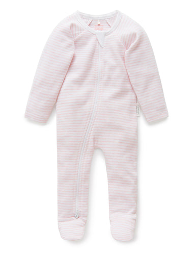 Pure Baby Zip Growsuit Premature Baby