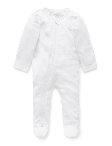 Pure Baby Zip Growsuit Premature Baby