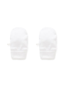 Pure Baby Mittens - White