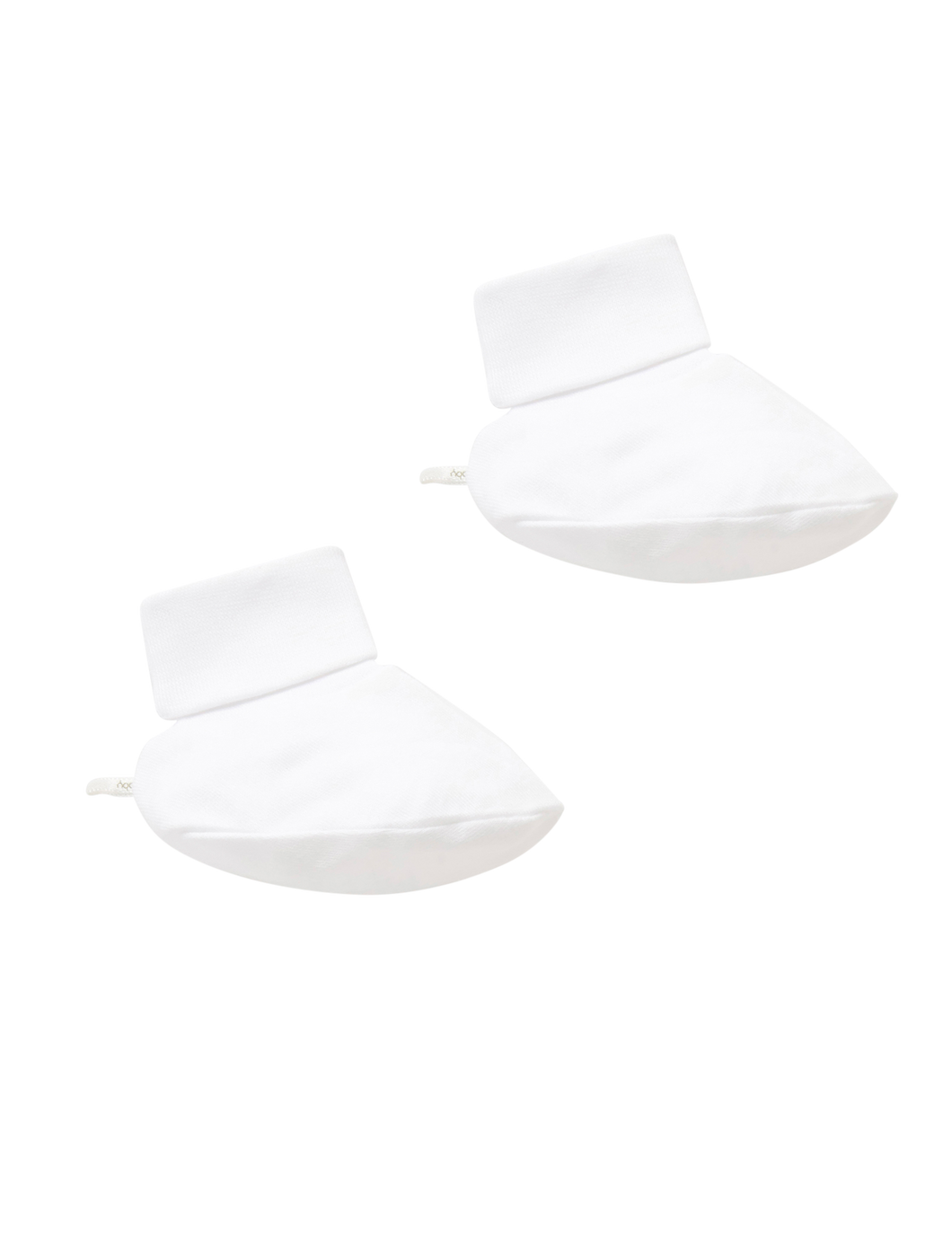 Pure Baby Premmie Booties - White