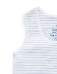 Pure Baby Rib Bodysuit 2 Pack Premature Baby Clothing