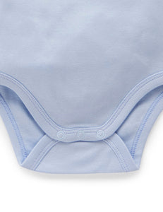 Pure Baby Rib Bodysuit 2 Pack Premature Baby Clothing