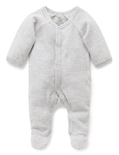 Load image into Gallery viewer, Pure Baby Premmie Velour Growsuit Premature Baby Clothing