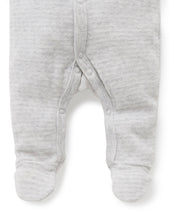 Load image into Gallery viewer, Pure Baby Premmie Velour Growsuit Premature Baby Clothing