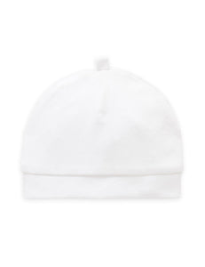 Pure Baby Premmie Hat - White