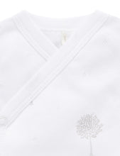 Load image into Gallery viewer, Pure Baby Premmie Crossover Singlet - Pale Grey Tree