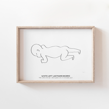 Load image into Gallery viewer, Baby Birth Print Birth Poster Baby Announcement Nursery Art