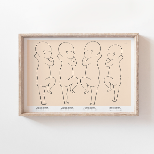 Baby Birth Print Birth Poster Sibling Baby Announcement Nursery Art
